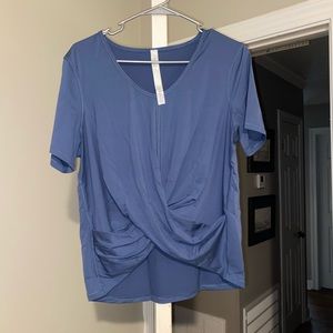 Lululemon Cross Front Tee
